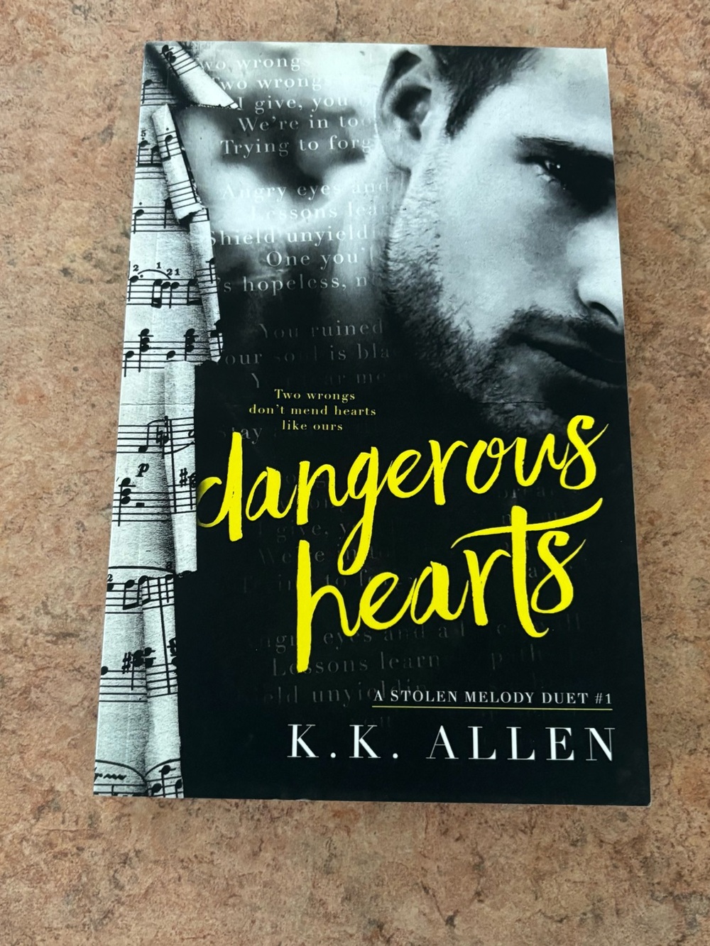 Dangerous Hearts by K.K. Allen - Signed Paperback